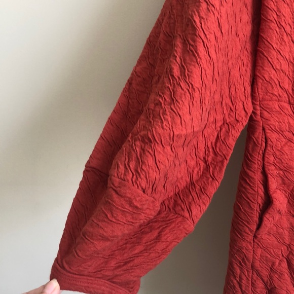 Burnt orange Anthropology cardigan - Picture 5 of 7